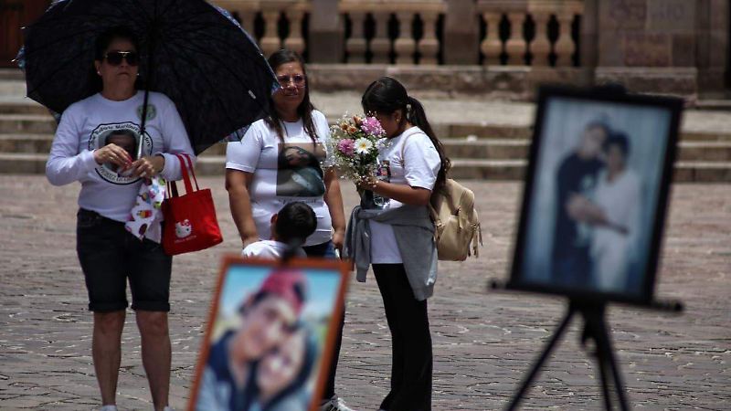 Madres buscadoras convierten el 10 de mayo en protesta